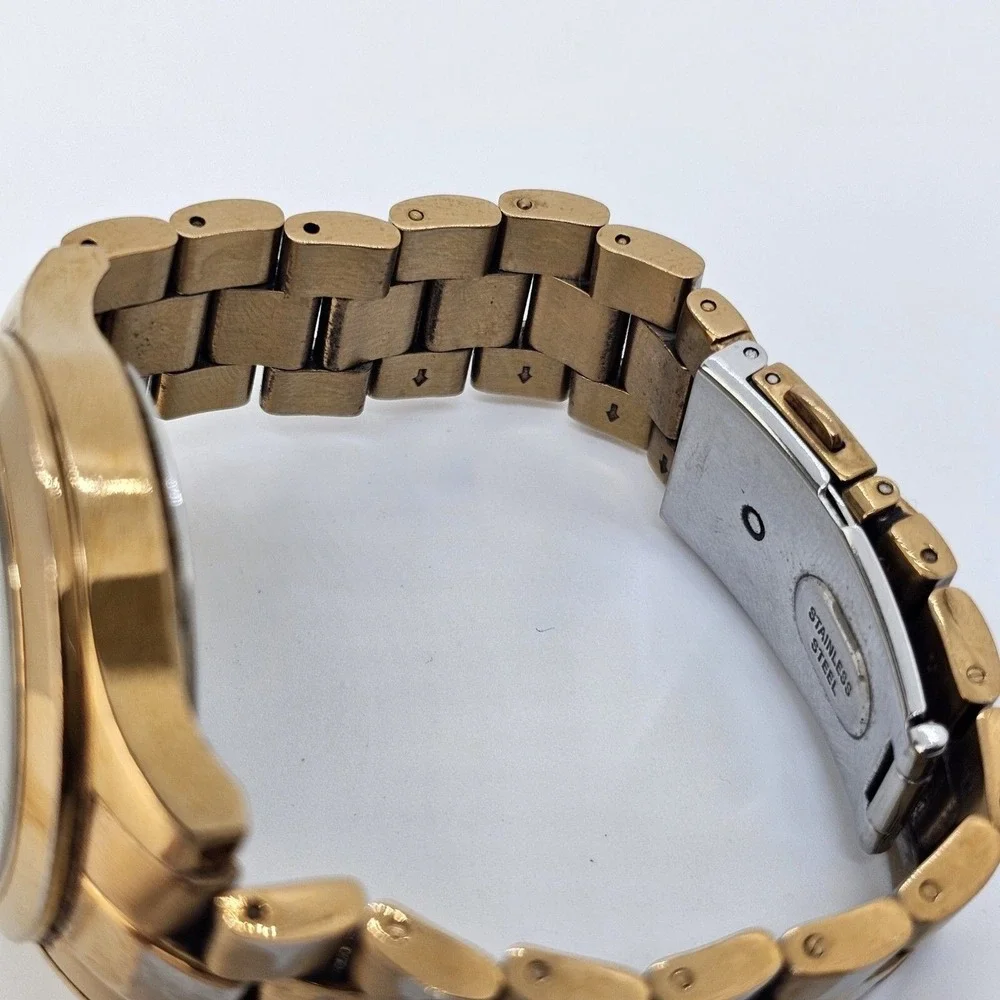 Relic Women's Watch 36MM Gold Dial Gold Bracelet 6